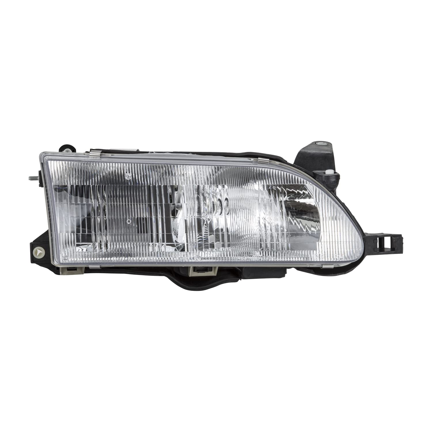 Right TYC Headlight Assembly Compatible with 1993-1997 Toyota Corolla