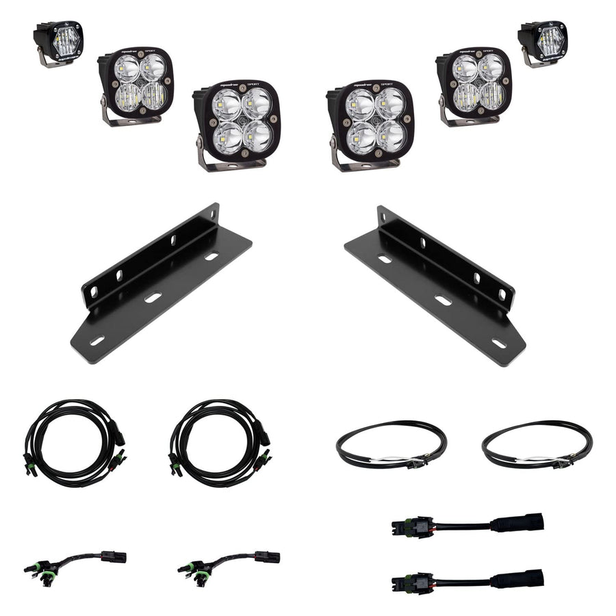 Squadron Sport/S1 BAJA DESIGN Fog Pocket Kit - (Multi-Pattern; Clear)