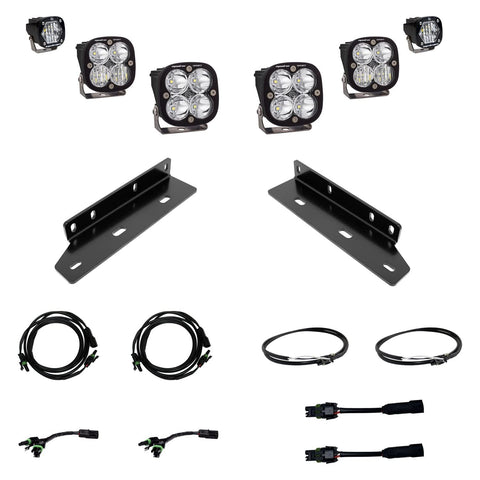 Squadron Sport/S1 BAJA DESIGN Fog Pocket Kit - (Multi-Pattern; Clear)