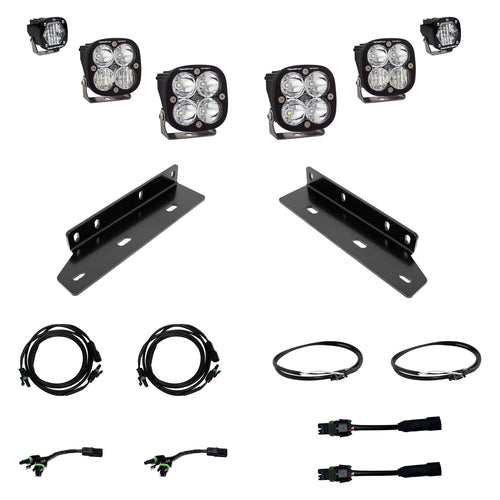 Squadron Sport/S1 BAJA DESIGN Fog Pocket Kit - (Multi-Pattern; Clear)