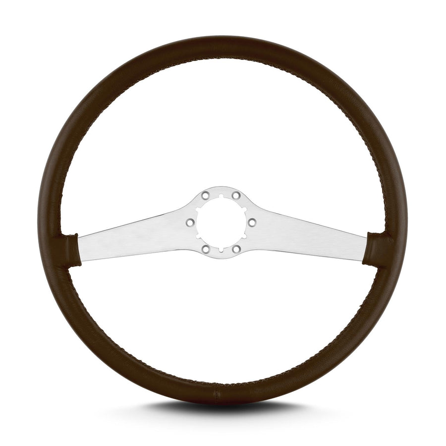 Brushed Lecarra 67602 Two Smooth 15" Thin Grip Brown