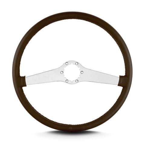 Brushed Lecarra 67602 Two Smooth 15" Thin Grip Brown