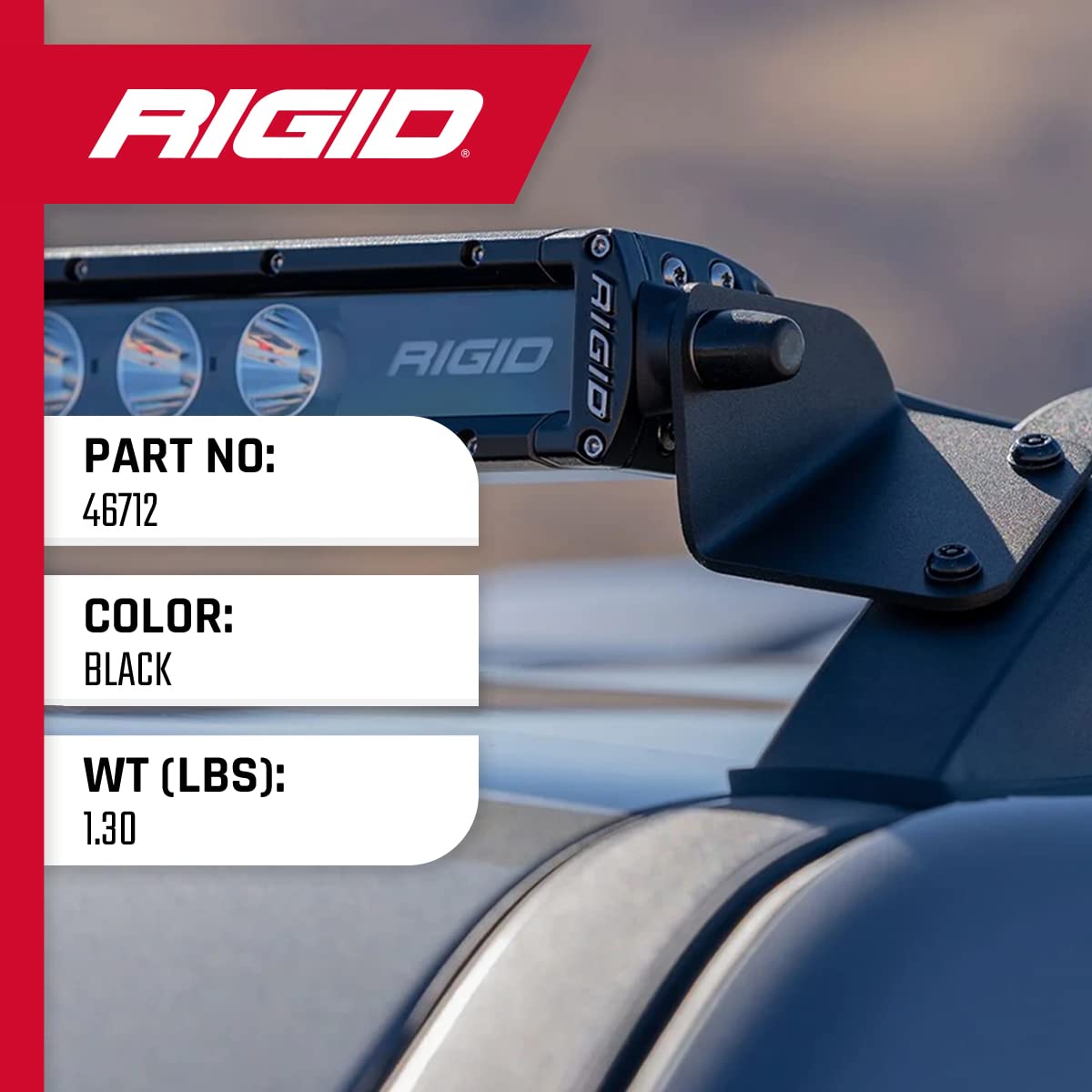 LED Light Bar Roof Mounts – RIGID Industries Fits The 2021 Ford Bronco Sport CX430