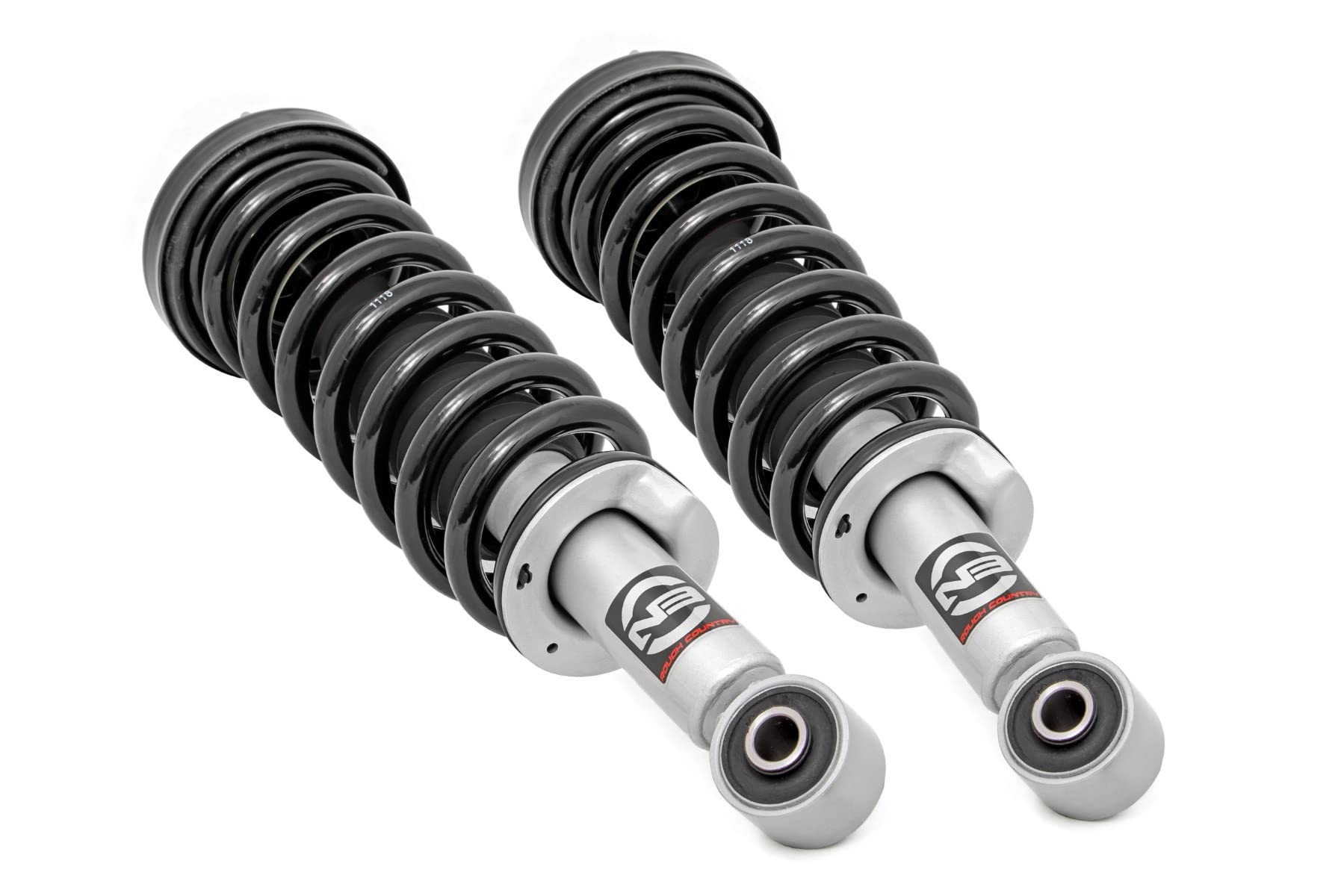 Rough Country Loaded N3 Struts for Toyota 4Runner (1996-2002) w/2.5" Lift - Performance Suspension Upgrade, 2 Pre-Loaded Coil Struts