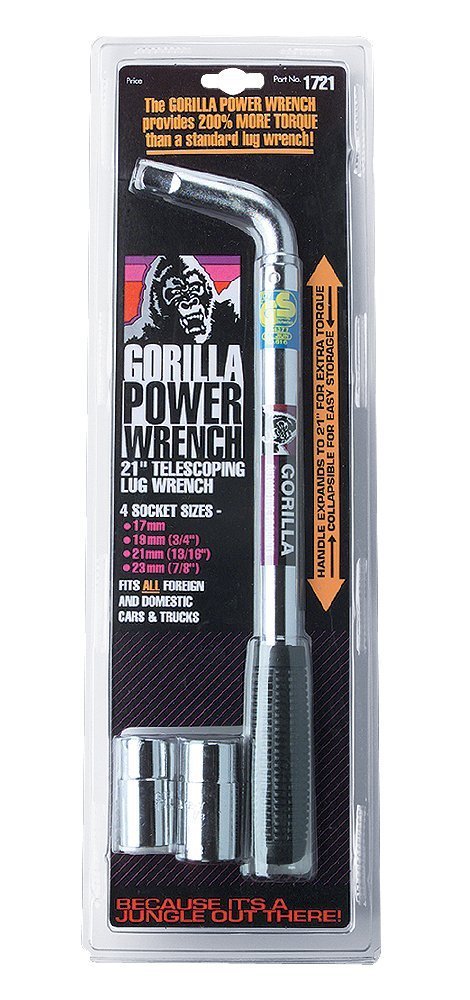 Telescoping Gorilla Automotive Power Wrench - Standard Socket 1721