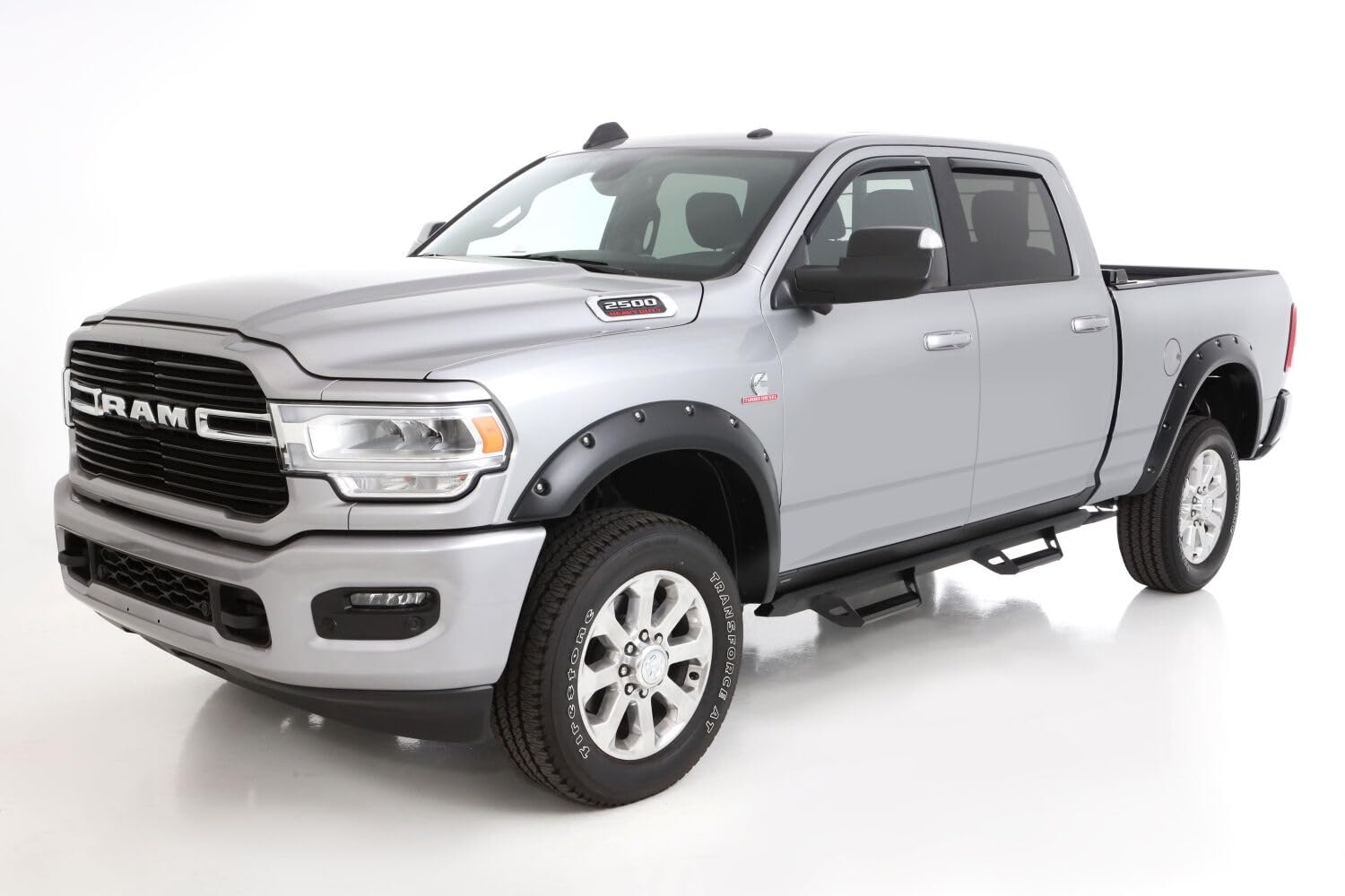 Fender Flares Husky Liners Pocket Style | Fits 2019-2026 Ram 2500; 2019-2026 Ram 3500 | Front & Rear, 4-pcs. Black | 2805930