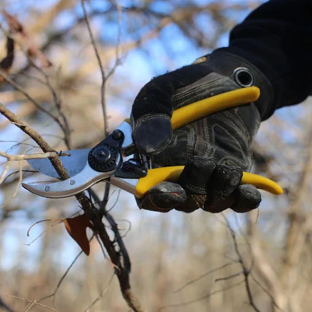 Wicked Tough Hand Pruner Wicked Tree Gear WTG-017, Yellow