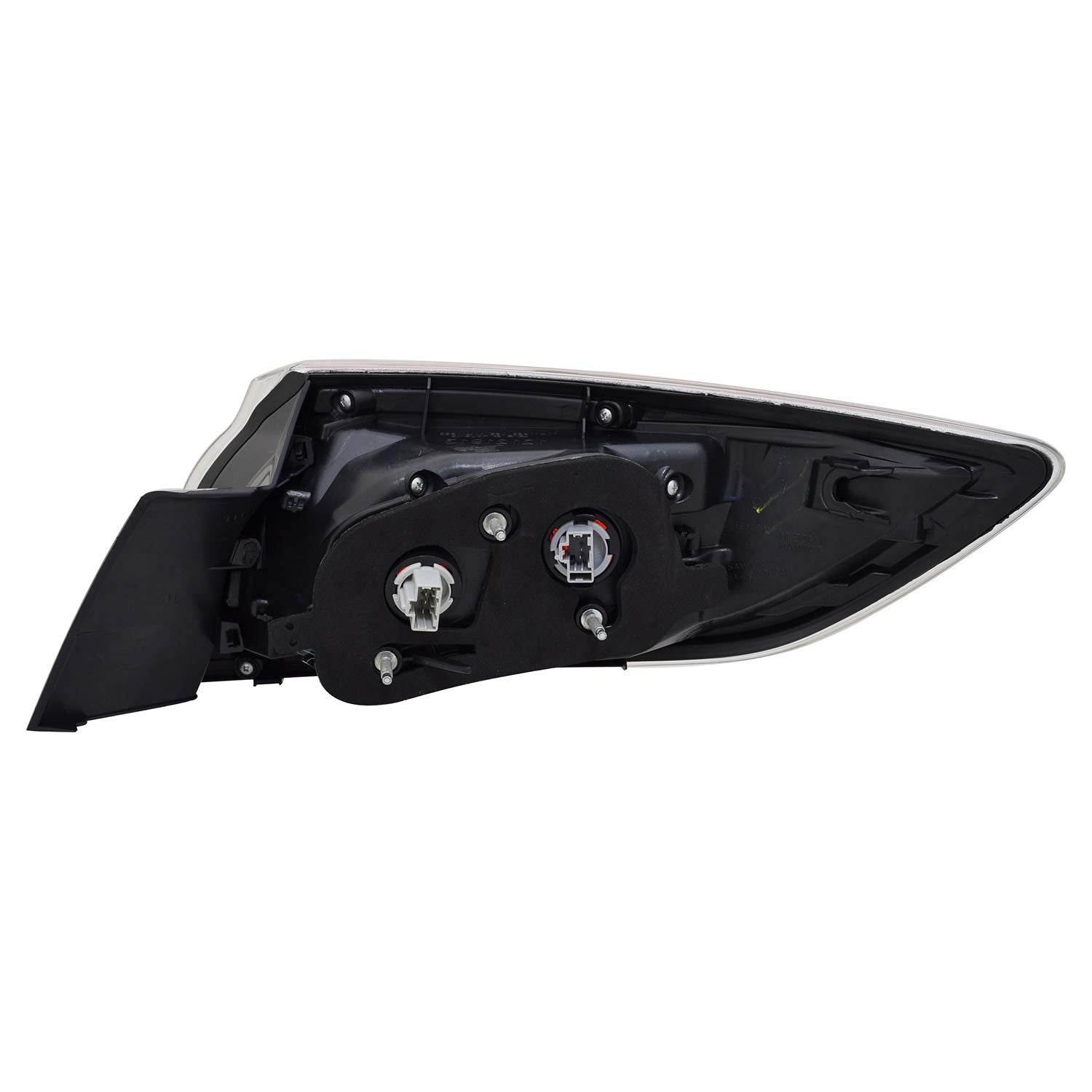 Left TYC Tail Light Assembly Compatible with 2010-2013 Mazda Mazda3