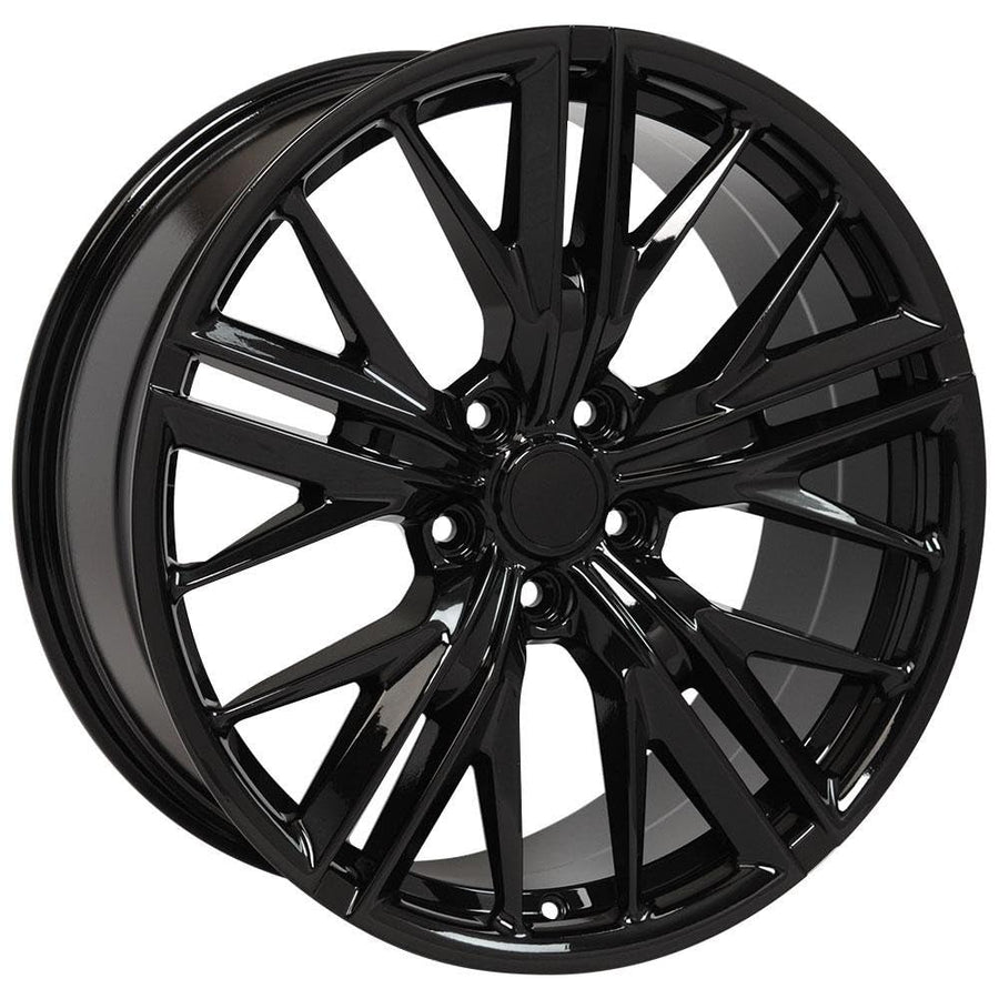 CV25 OE Wheels 20" Replica Wheel Fits Chevrolet Camaro ZL1 Rim 20x8.5 Satin Wheel 35B1