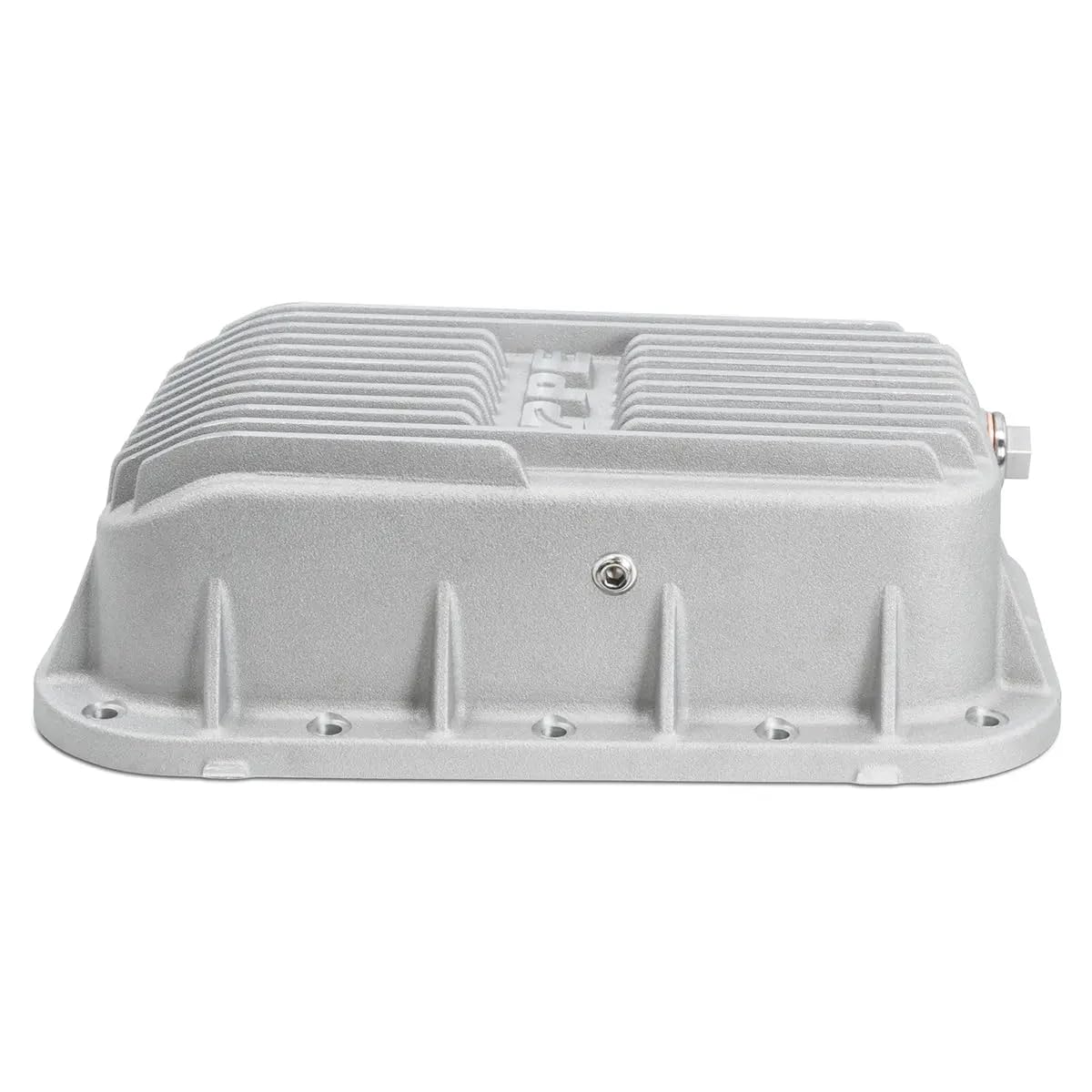 Heavy Duty PPE Cast Aluminum Oil Pan (Brushed) 214054010 Compatible for 2012-2018 Jeep Wrangler 3.6L or 2011-2019 Dodge Challenger/Charger 3.6L