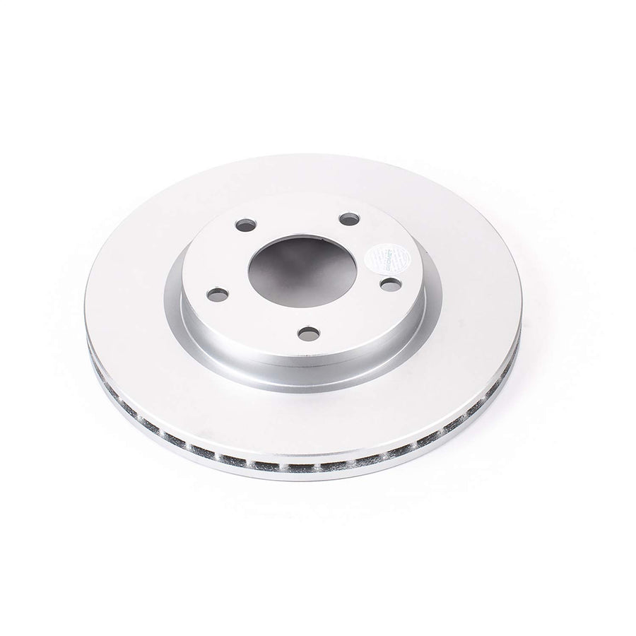 Power Stop JBR1591EVC Evolution Genuine Geomet® Coated Brake Rotor For Nissan Sentra front 2013-2019 [Model Specific]