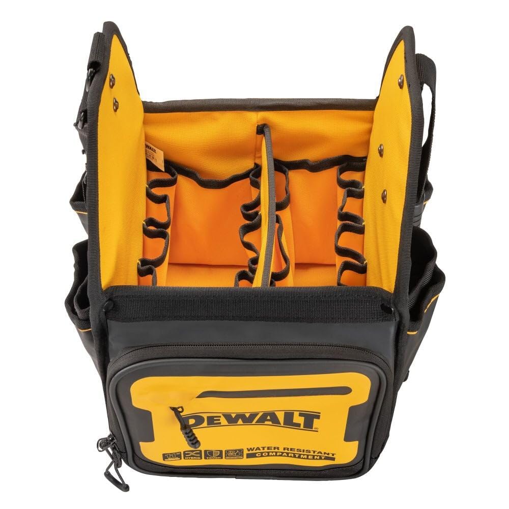 DEWALT Electrician Tool Bag, Storage and Organization, Durable and Water Resistant, 11 Inch (DWST560105)