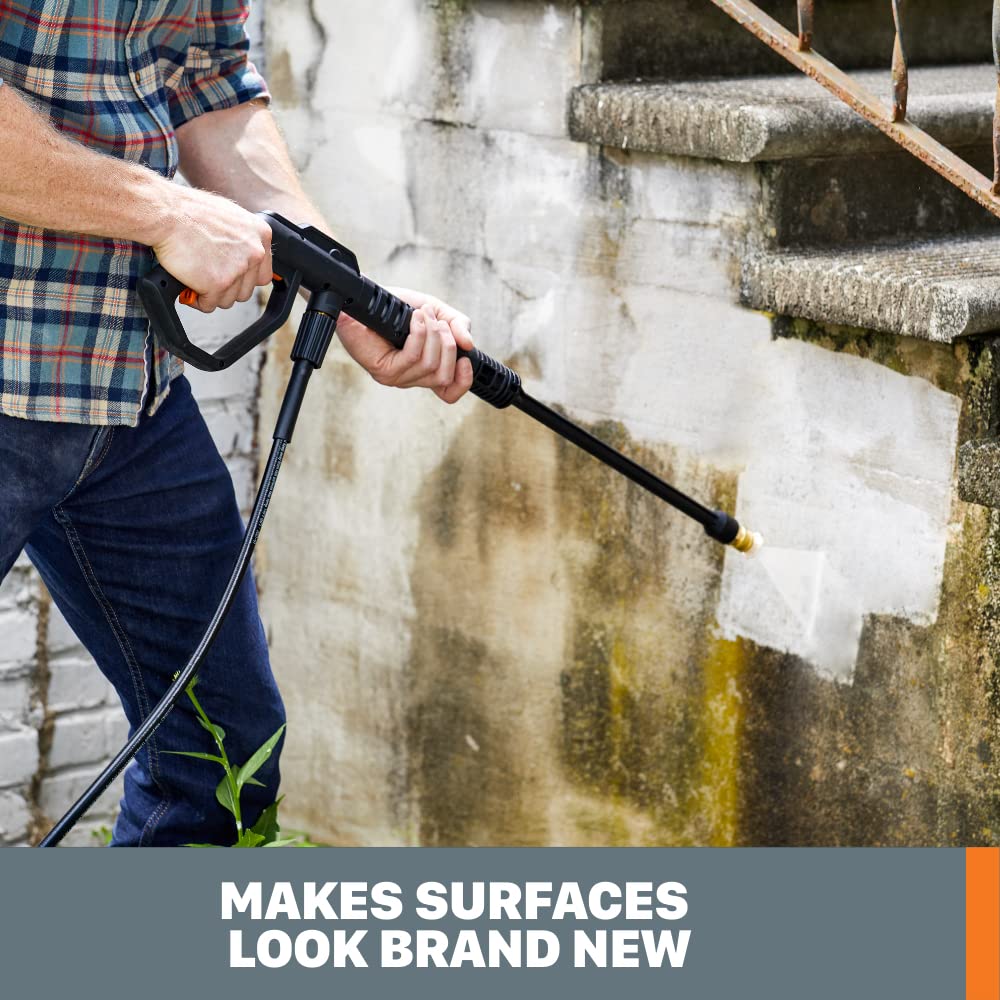 13 Amp Worx Electric Pressure Washer 1800 PSI with 3 Nozzles - WG605