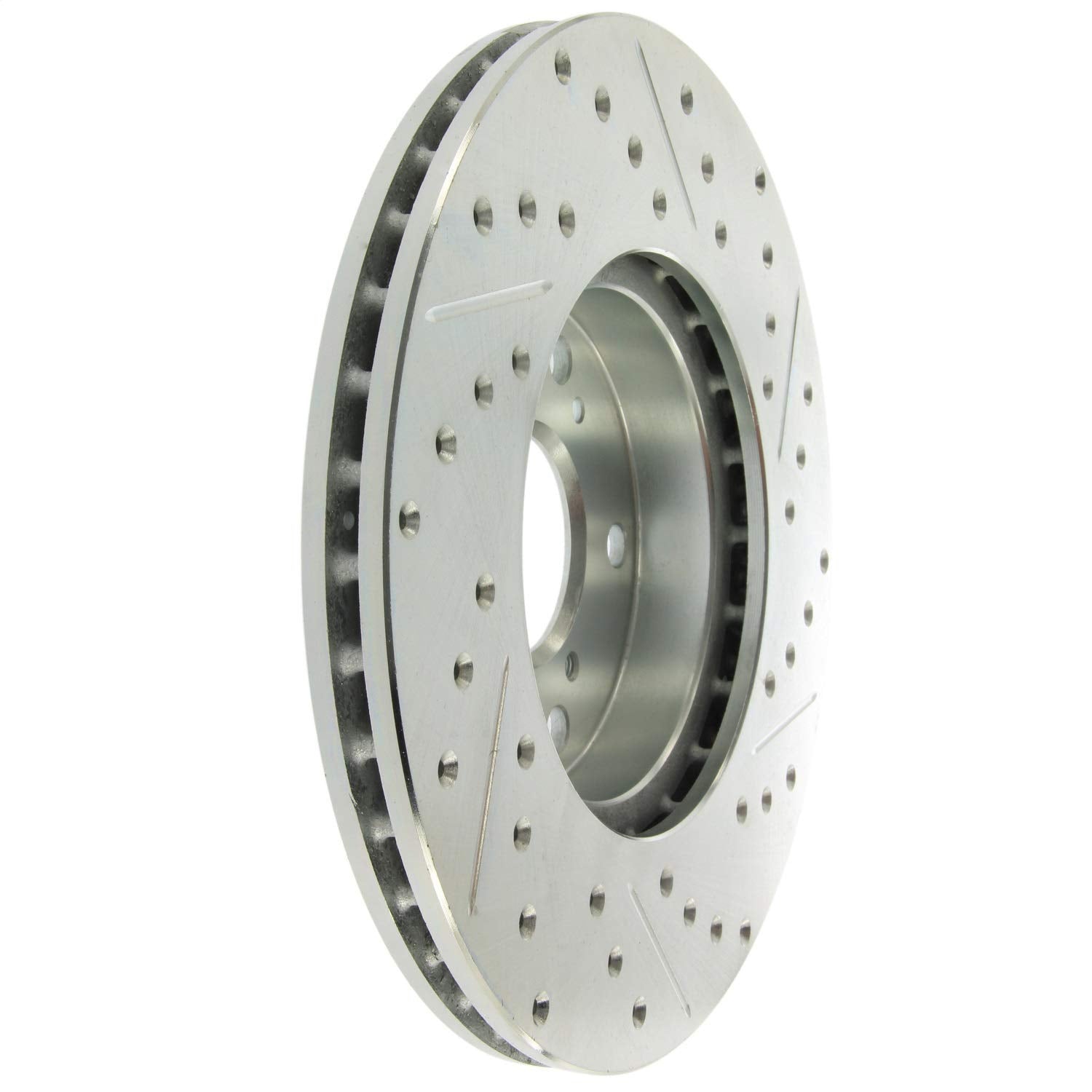 Front Right StopTech 227.40036R Select Sport Drilled and Slotted Brake Rotor