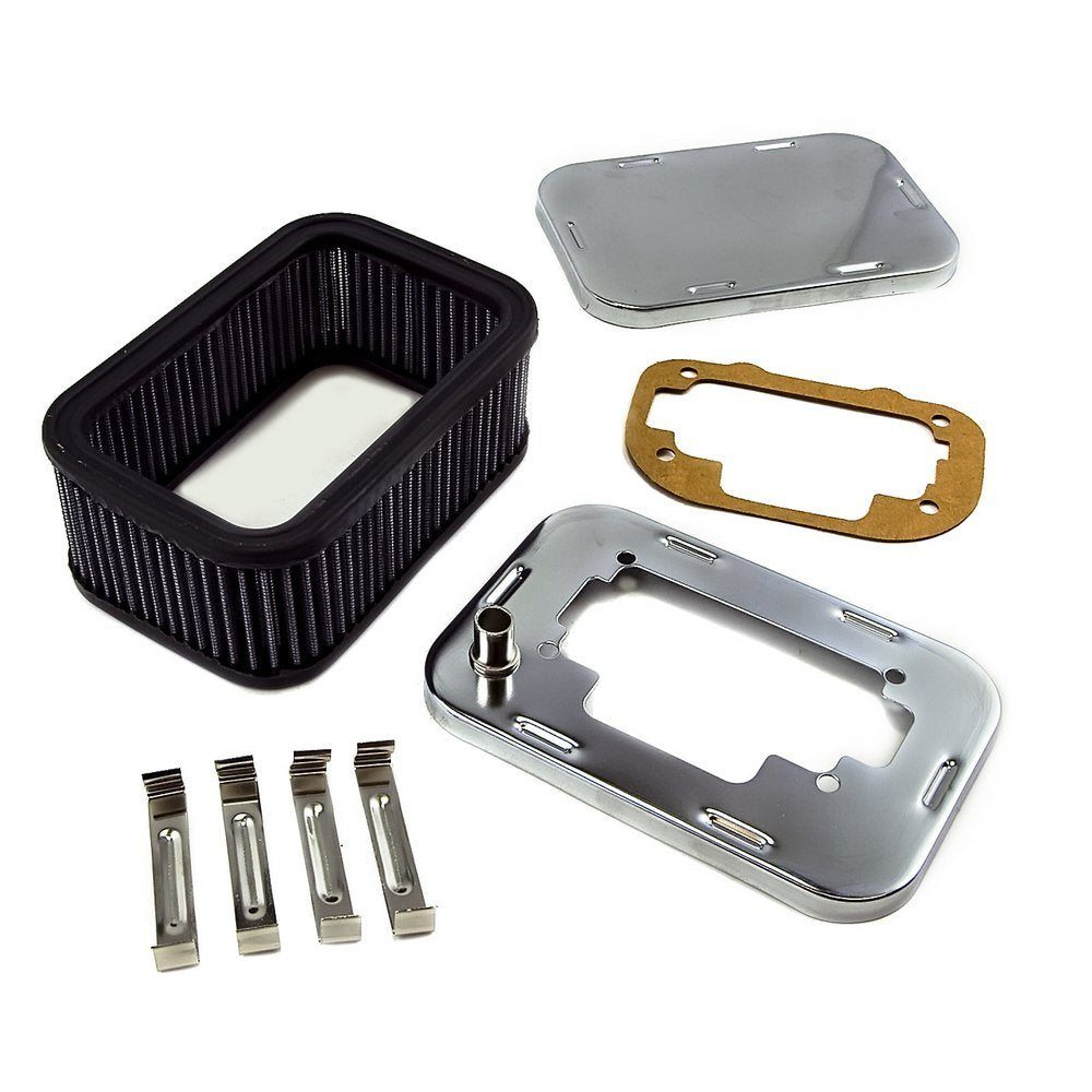 17704.04 Omix-Ada | Air Cleaner Assembly, Weber Style | OE Reference: 992173 | Fits 1972-1990 Jeep CJ / Wrangler YJ