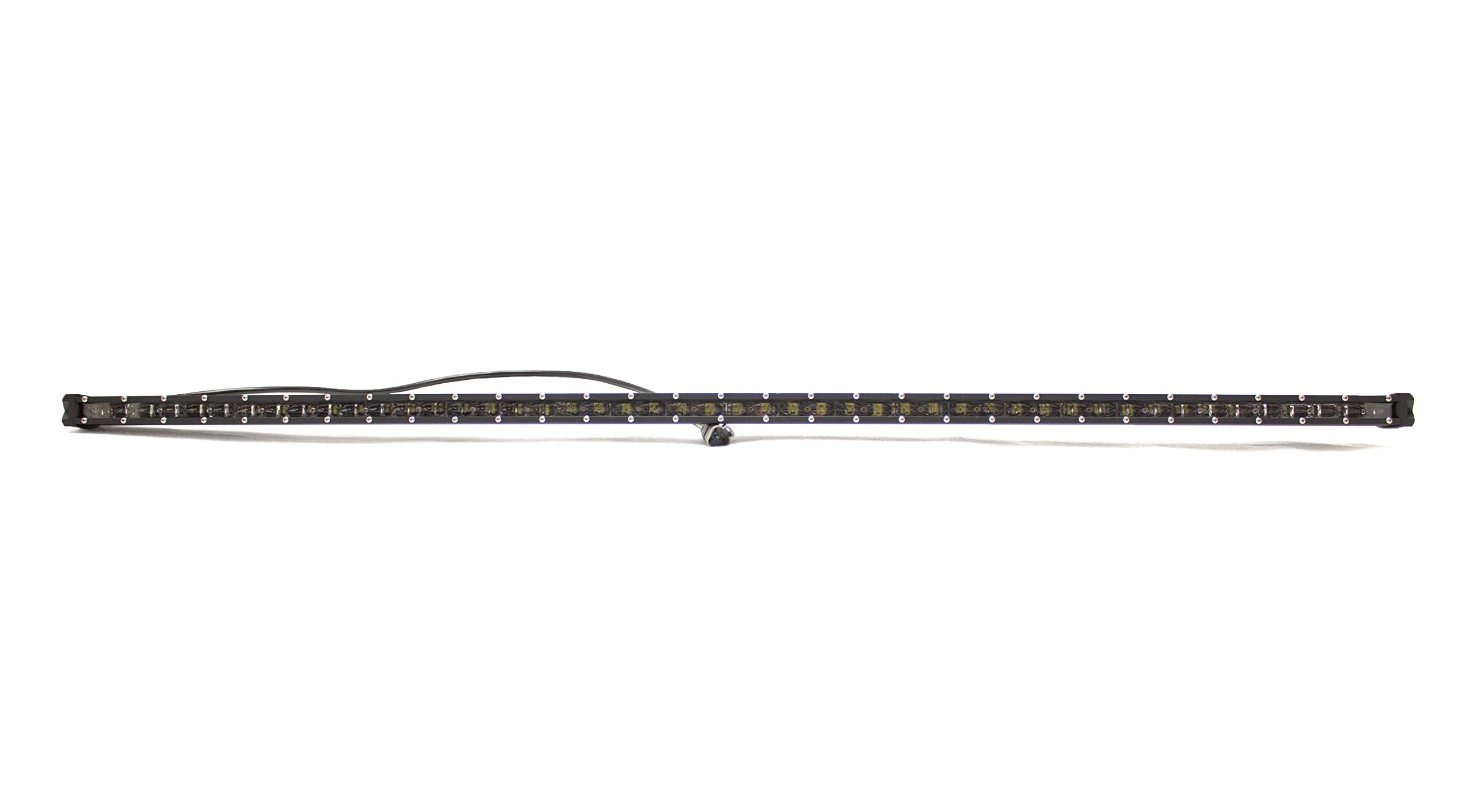 Race Sport Lighting RSLP50 50in LoPro 5w Ultra Slim LED Light Bar with Amber Marker and Running Light Function 240w - Includes Rocker Switch Harness