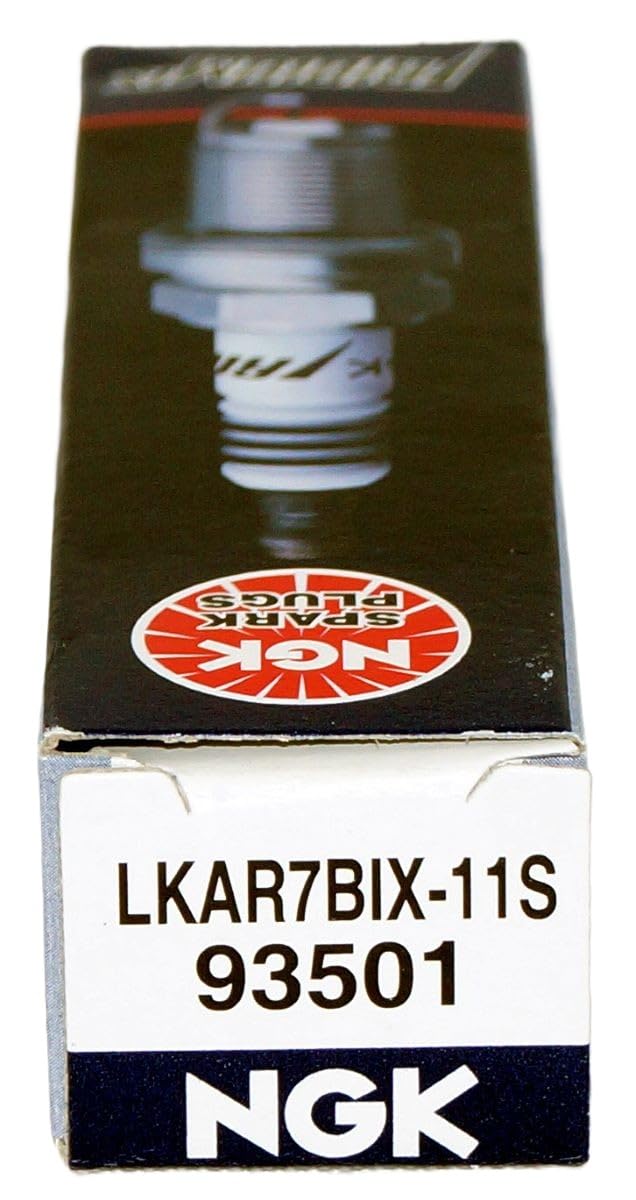 Iridium IX Spark Plug NGK LKAR7BIX-11S (93501 Iridium Ix), 4 Pack