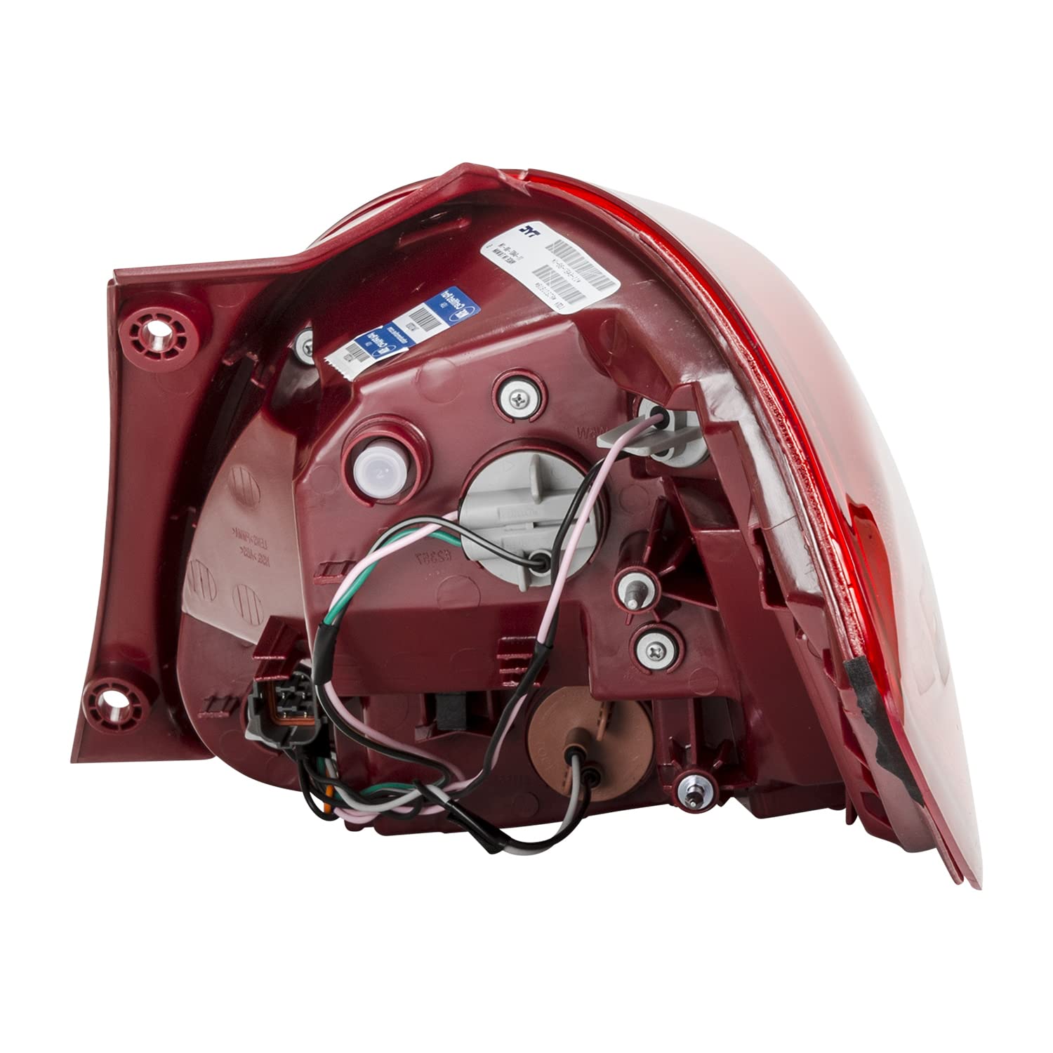 Left TYC Tail Light Assembly Compatible with 2012-2017 Hyundai Veloster