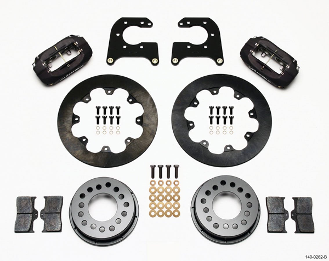 Dynalite 140-0262-B Wilwood Rear Brake Kit for Small Ford with 2.66" Offset
