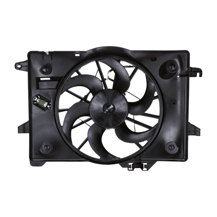 Cooling Fan Assembly TYC 620680 Compatible with 2000-2002 Ford Crown Victoria, Black