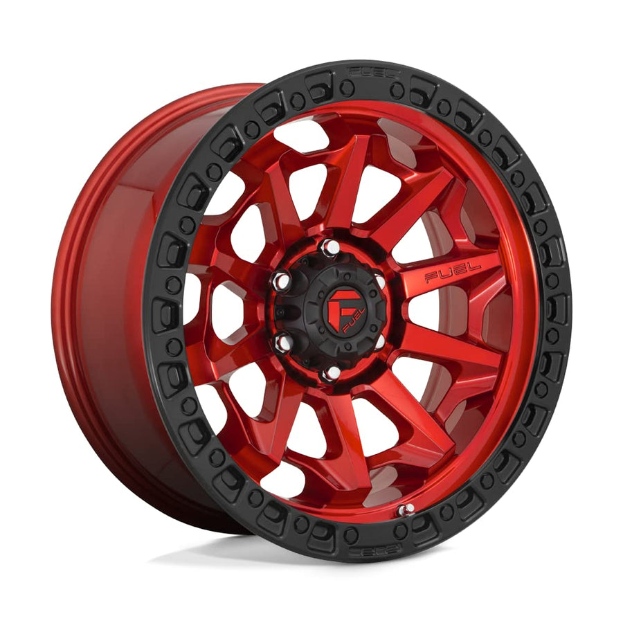 1PC Fuel D695 18X9 8X6.5 GL-RED-BBR 1MM - D69518908250