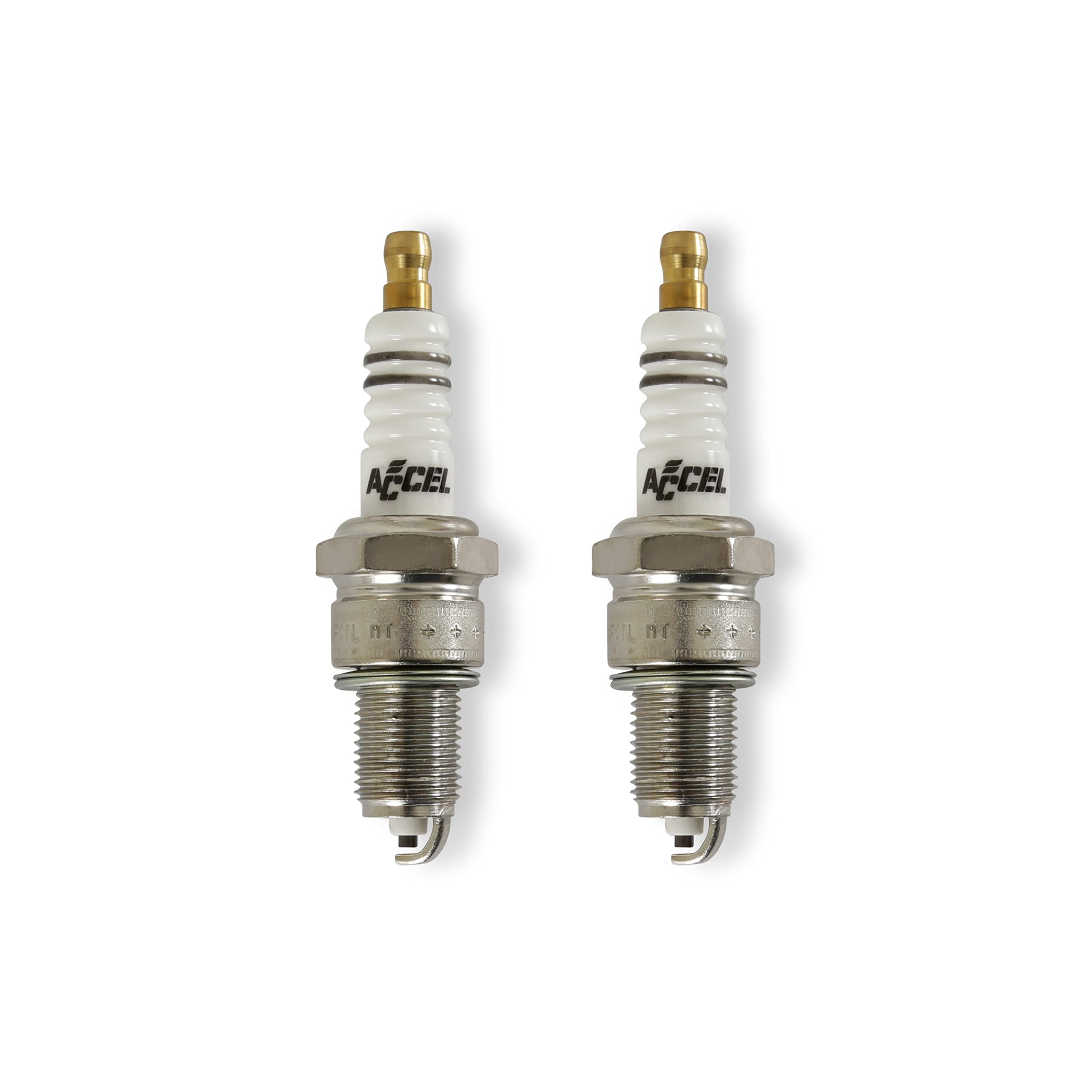 Spark Plugs ACCEL 2410A - Copper - Evolution - .040 in. gap - 2 Pack