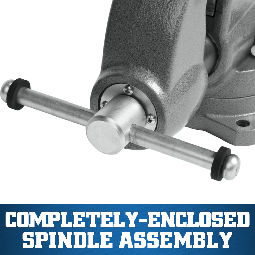 Wilton 3-1/2" Jaw Width Pipe & Bench Vise, 5" Max Jaw Opening, 4-1/2" Throat (Model C-0)