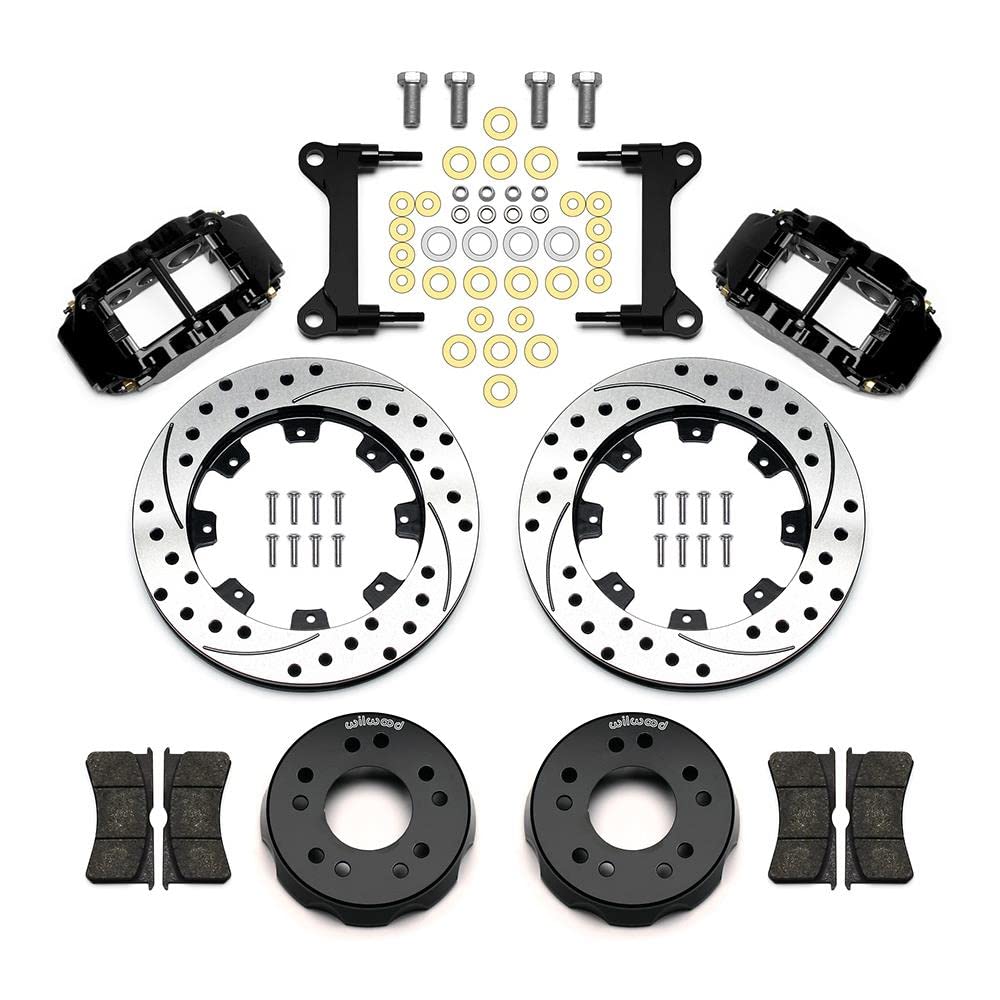 Front Disc Brake Kit Wilwood 140-15302-D (C10Pro Spindle 12.19in), 1 Pack