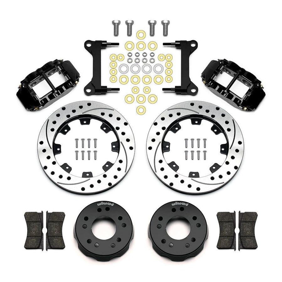 Front Disc Brake Kit Wilwood 140-15302-D (C10Pro Spindle 12.19in), 1 Pack