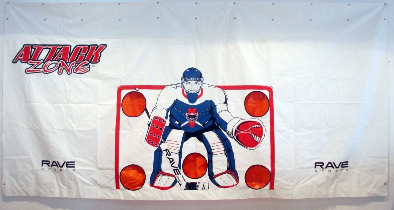Hockey Shooting Tarp Attack Zone 16' x 8'