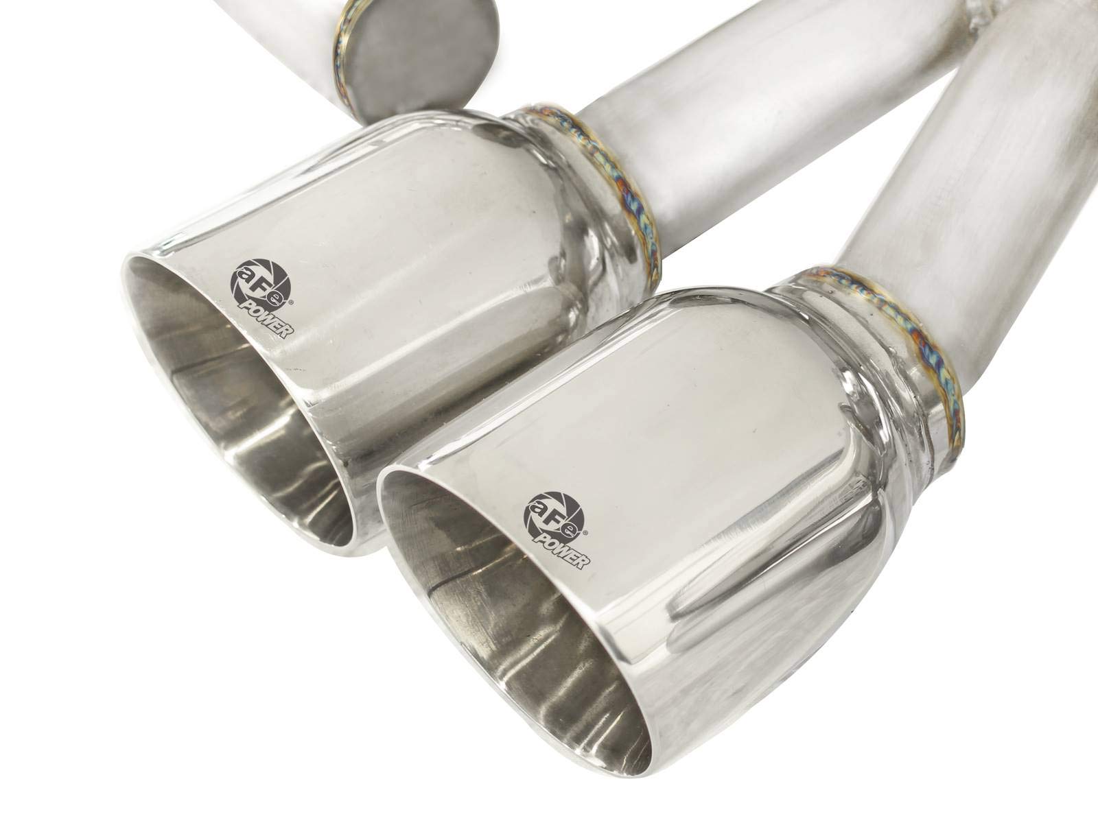aFe 49-36409 Cat-Back Exhaust System Elite 304 Stainless Steel with Tip Assembly for Porsche Boxster S H6-3.4L Engine