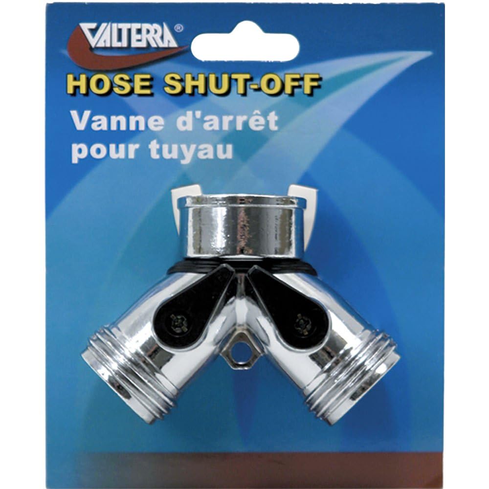 Zinc Valterra Siamese Hose Shut-Off Valve A01-0131VP