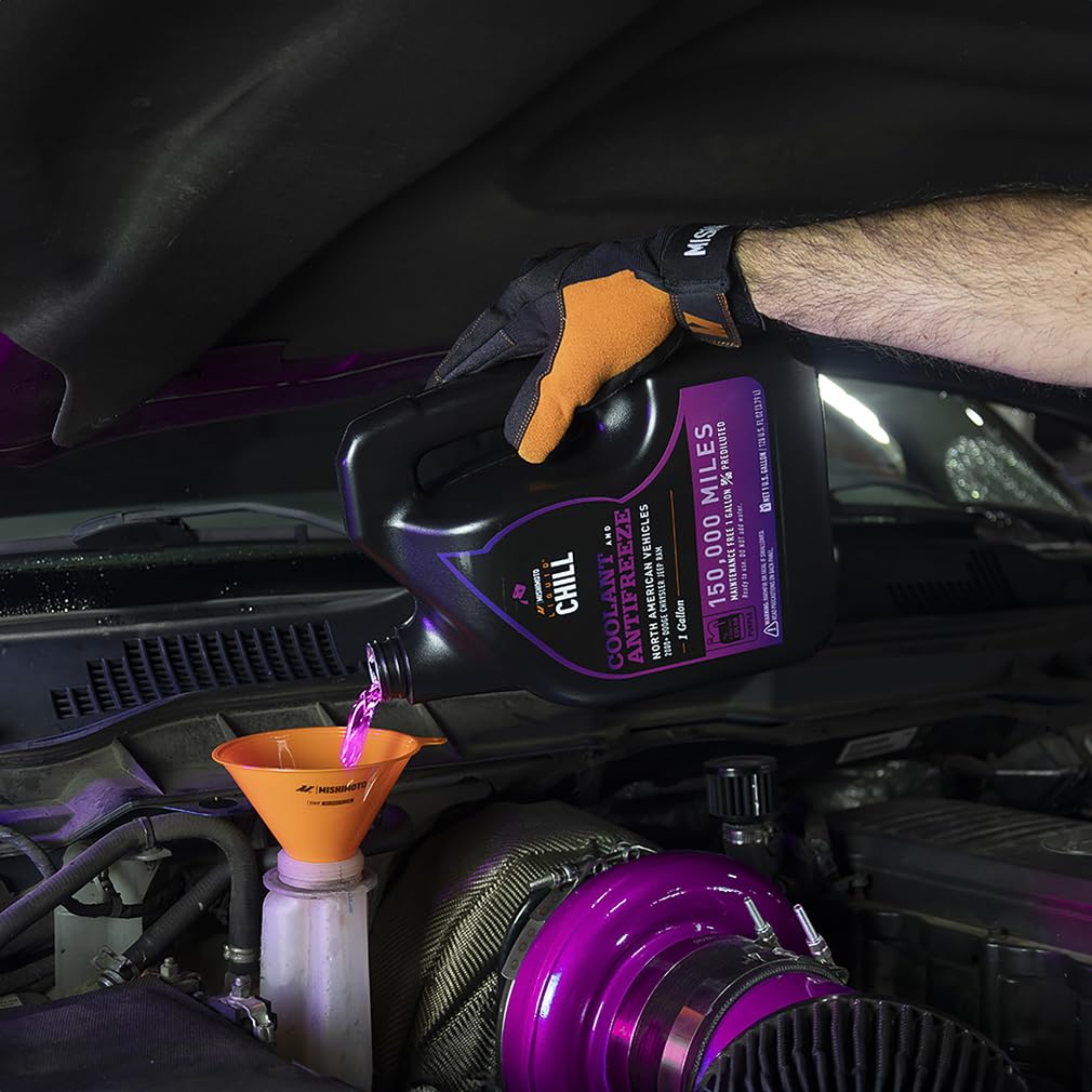 Liquid Chill® Mishimoto OE Coolant, Purple, North American Vehicles, 1 Gallon
