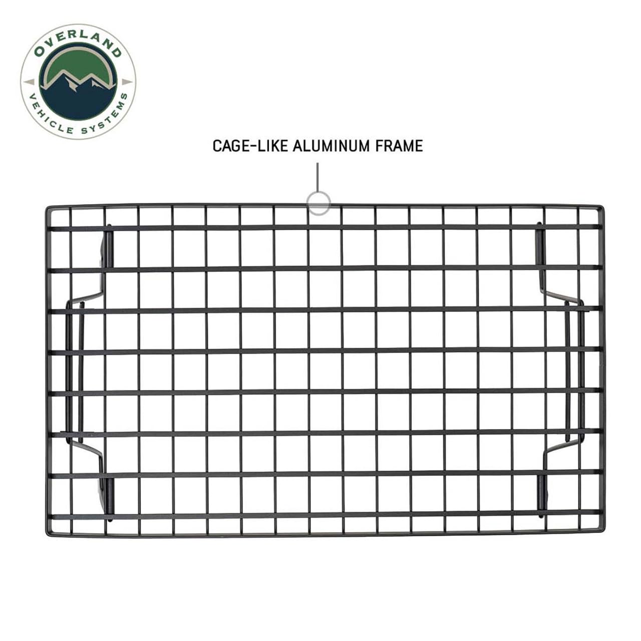 Kick It Camp Table Overland Vehicle Systems - Wood Base & Storage Bag