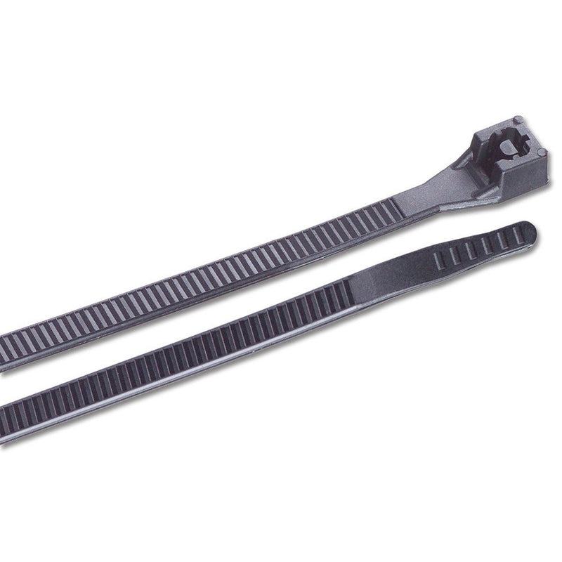 UV Black Marinco Standard Cable Zip Ties - 25 pack