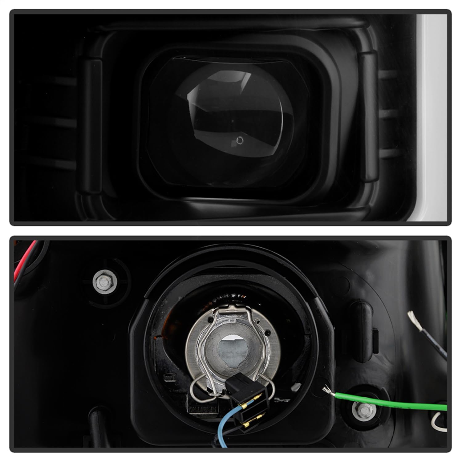 Projector Headlight Spyder - (PRO-YD-GY07V2SI-BK)