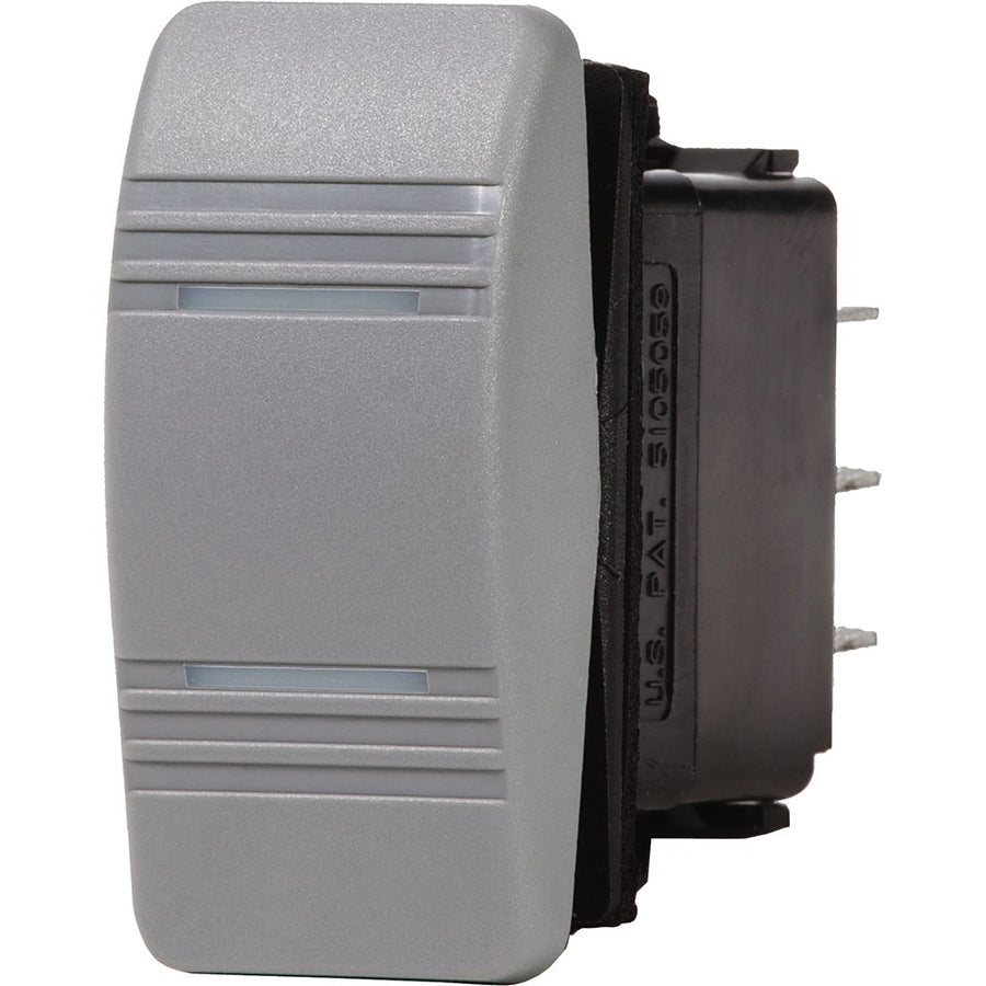 Contura Switch, Gray, Blue Sea Systems SPDT On-Off-On