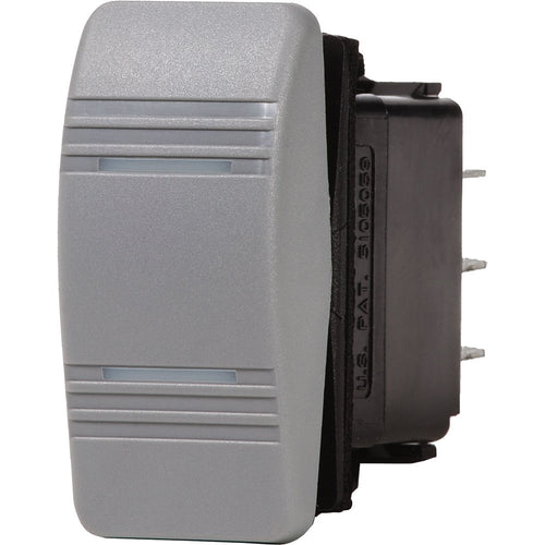 Contura Switch, Gray, Blue Sea Systems SPDT On-Off-On