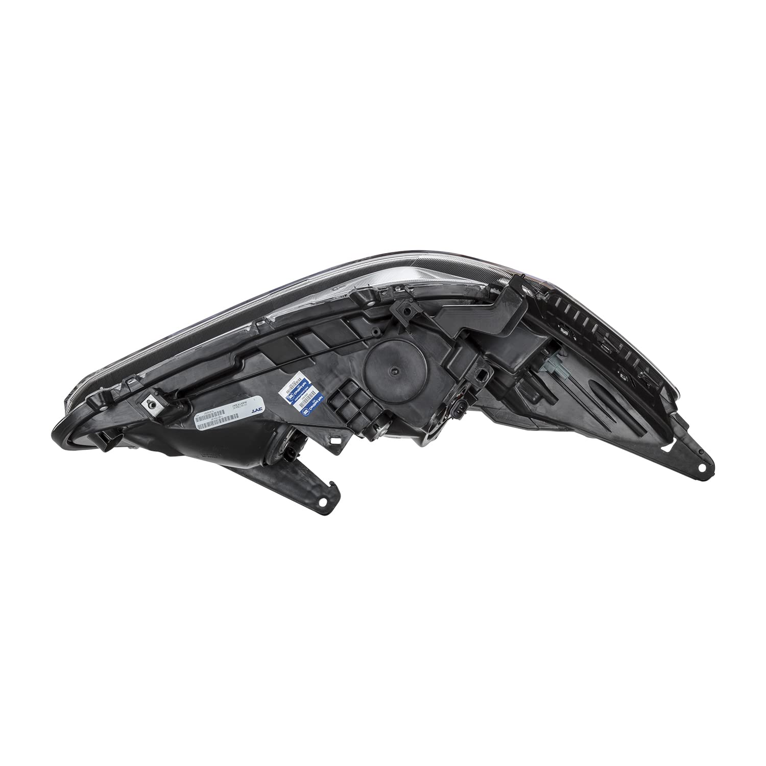 Left TYC Headlight Assembly Compatible with 2013-2015 Honda Accord