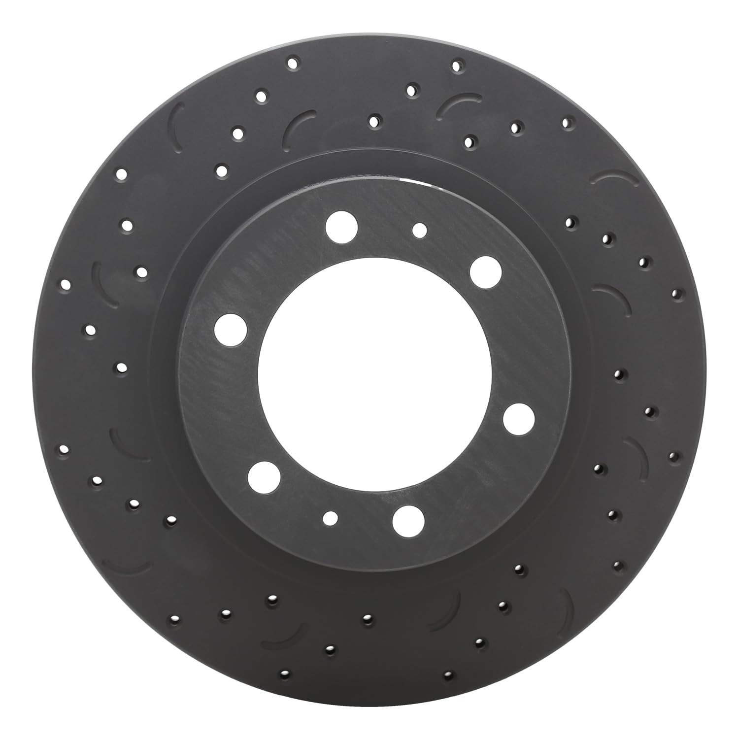 Hawk Performance Cross-Drilled and Slotted HTC4918 Talon Rotors