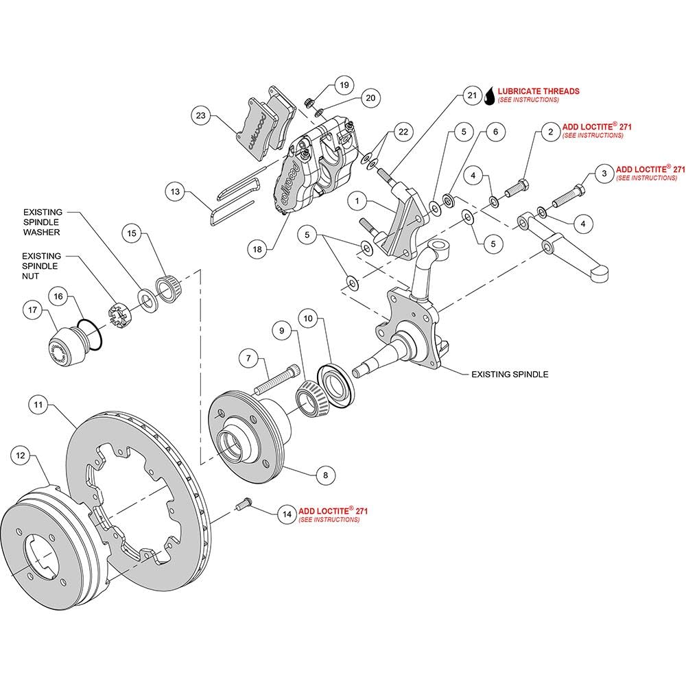 BB NDPR Front Kit,11.75" Vented