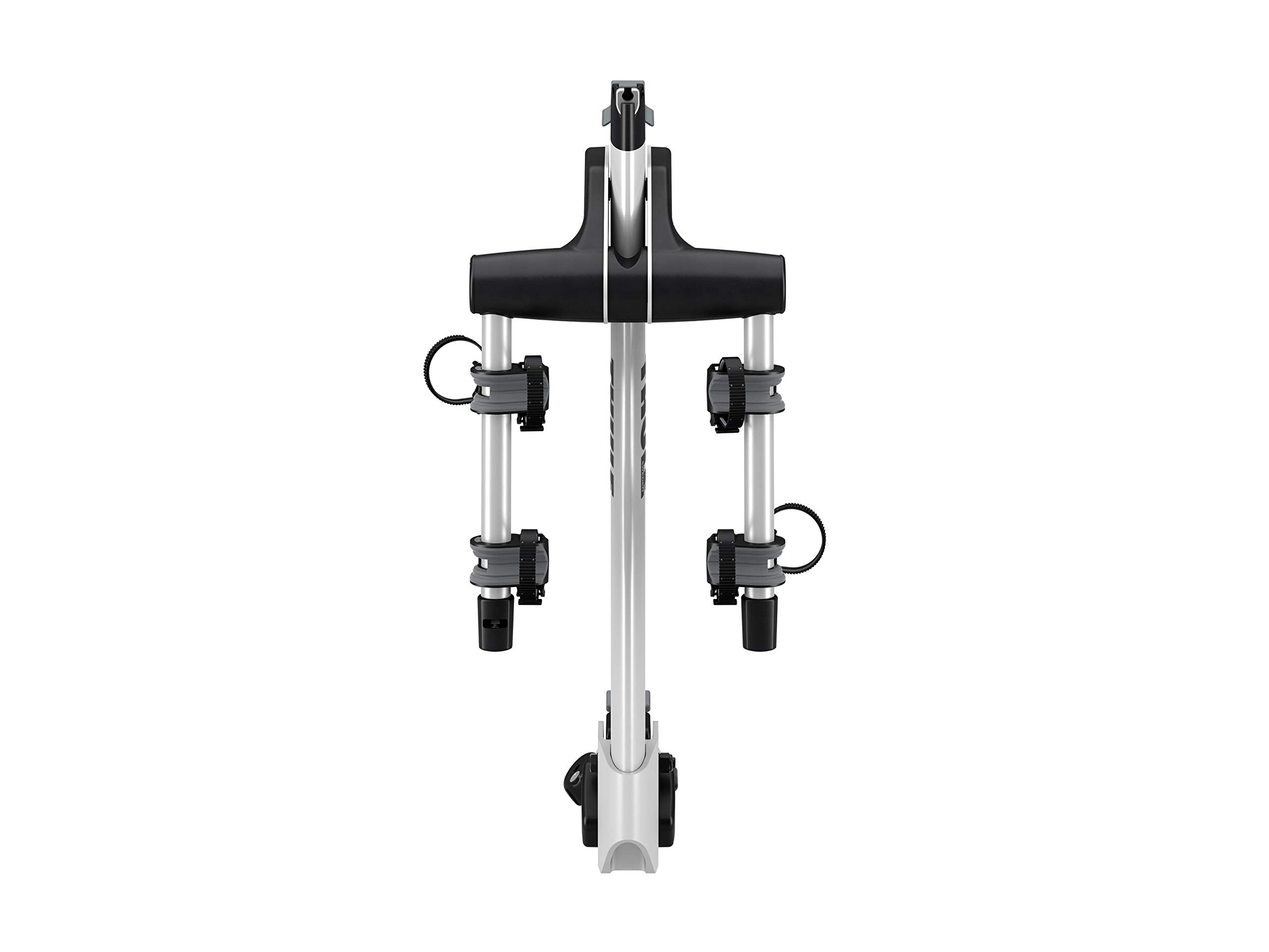 Thule Hanging Helium Pro Bike Rack - Carries 2 Bikes - Lightweight Hitch Bike Rack - Fits 2" and 1.25" receivers - Quick Tool-Free Installation - Tilts for Trunk Access - 75lb Load Capacity