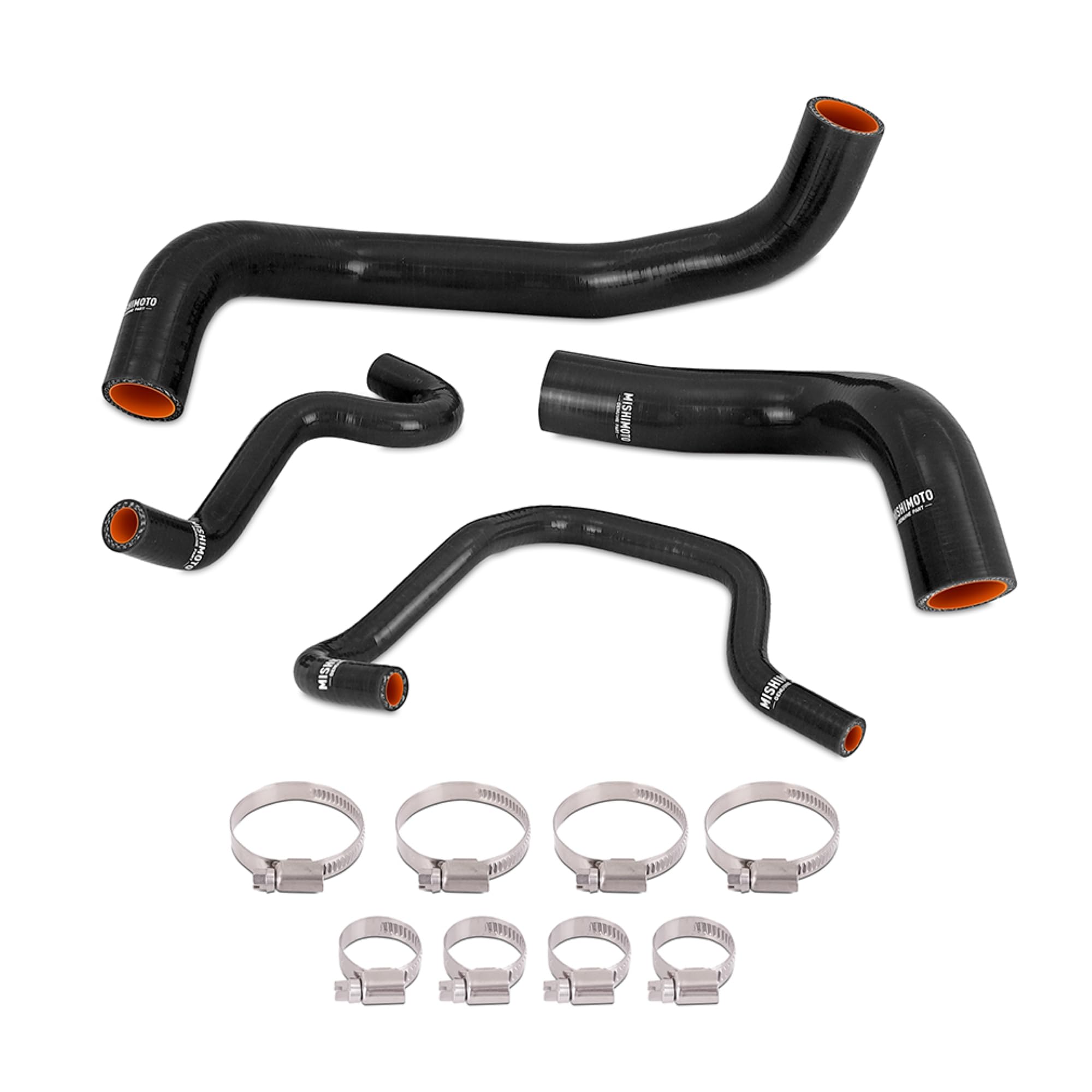 Mishimoto Silicone Coolant Hose Kit MMHOSE-Q50-16BK, Compatible with Infiniti Q50 & Q60 3.0T, 2016-2024, Black