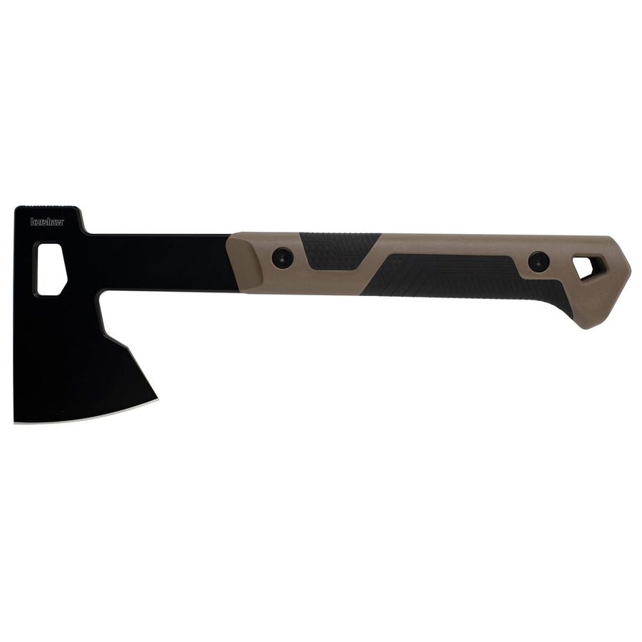 Kershaw Hatchet Deschutes ”Bearded” Camp Ax, Full Tang, Stainless Steel (1075)