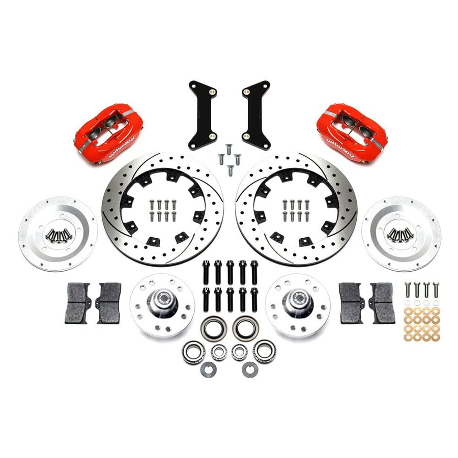 Front Wilwood Brake Kit 80-87 GM G-Body 4 Piston Caliper