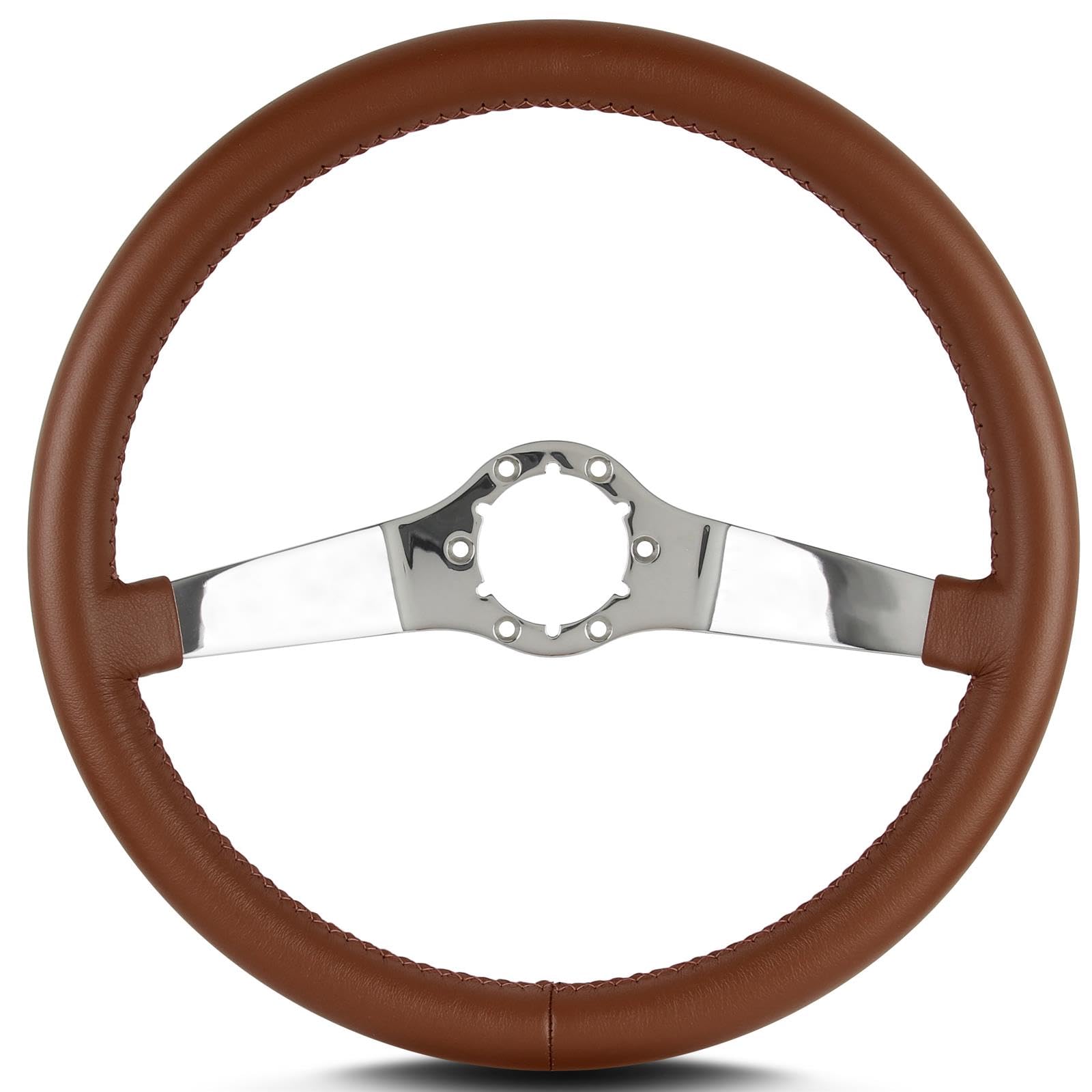 Two Lecarra Smooth 14" Polished Standard Grip Caramel 63405