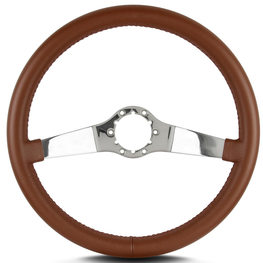 Two Lecarra Smooth 14" Polished Standard Grip Caramel 63405
