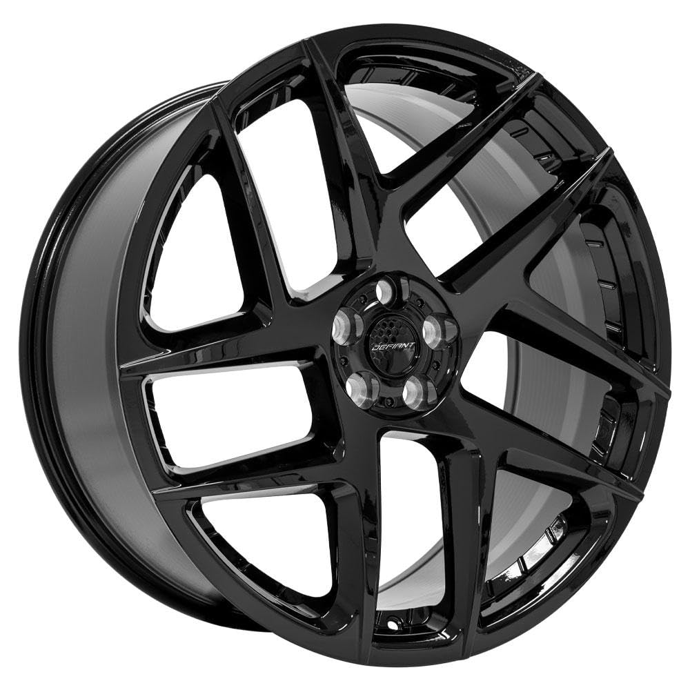 DF05 Wheels DEFIANT 22x10 5x120mm +37et in Gloss Black