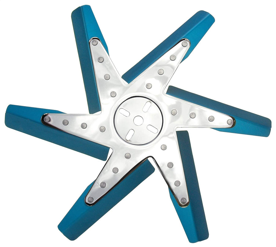 Derale 19517 High Performance 17" Aluminum Flex Fan Standard Rotation