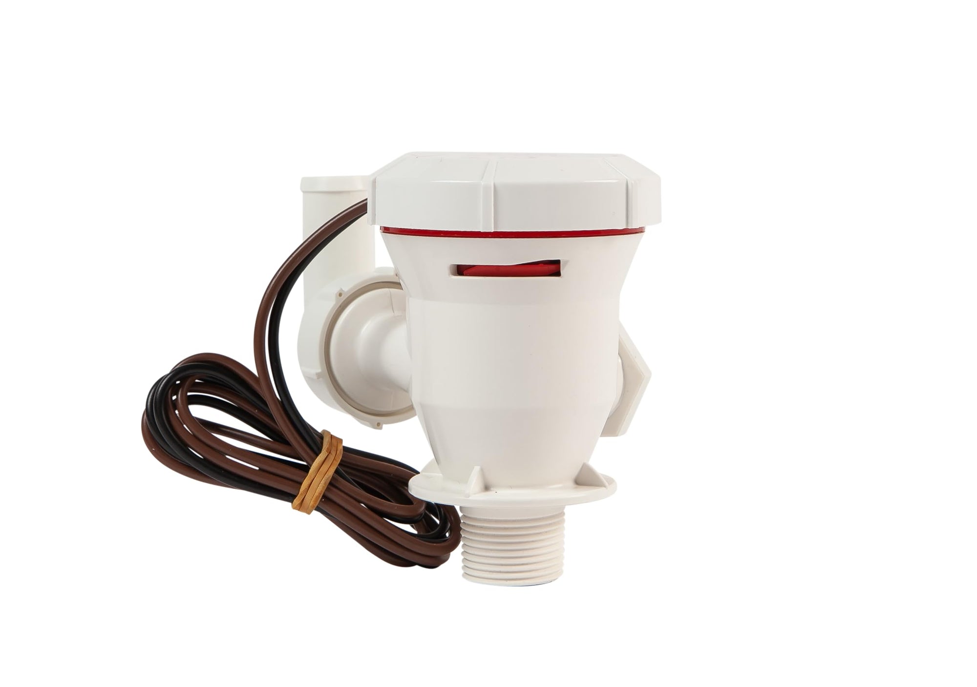 Tsunami Mk2 Aerator Pump Attwood 5643-4 T500, 12V, 500 GPH, Seacock with Fittings (Elbow & Straight), Direct Replacement for Attwood 4643-7